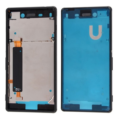 Front Frame for Sony Xperia M4 Aqua, Single Card Version, OEM