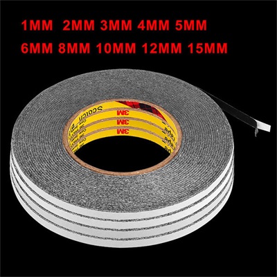 Black Double Sided Adhesive Tape