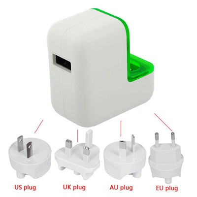 Single USB Port 10W AC Power Charger Adaptor with Charging Plug for iPad