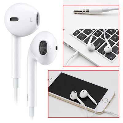EarPods with Remote and Mic for iPhone 5/5C/5S/SE/6/6S(Plus), OEM, w/Premium package