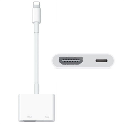 8 Pin to HDMI Adaptor Cable for iPad Mini 1/2/3/iPad Air/iPad Air 2, OEM