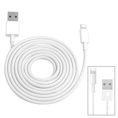 Thicker USB Data Sync/Charging Cable for iPhone 7 Plus/7/6S Plus/6S/6 Plus/6/SE/5S/5C/5/iPad Mini/Touch 5