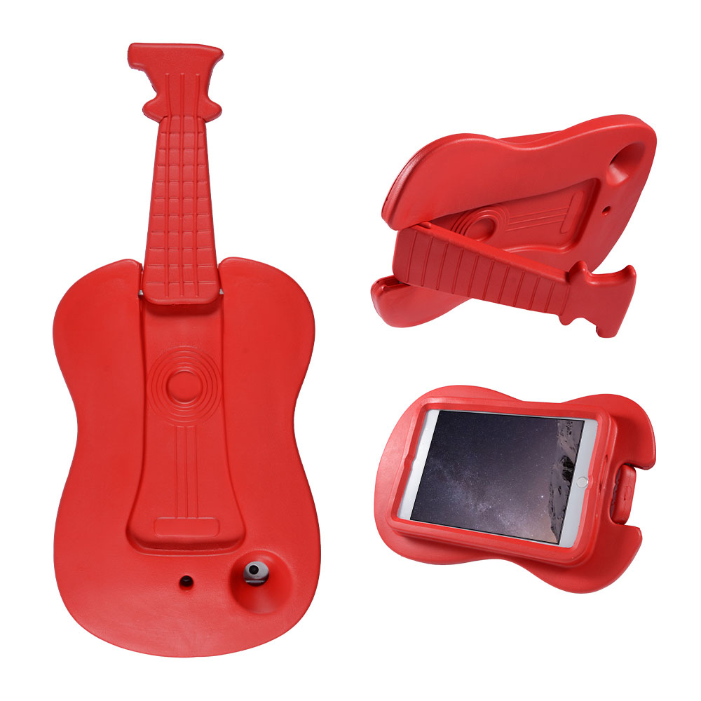 Guitar Design Stand Handheld EVA Case for iPad Mini 1/2/3/4