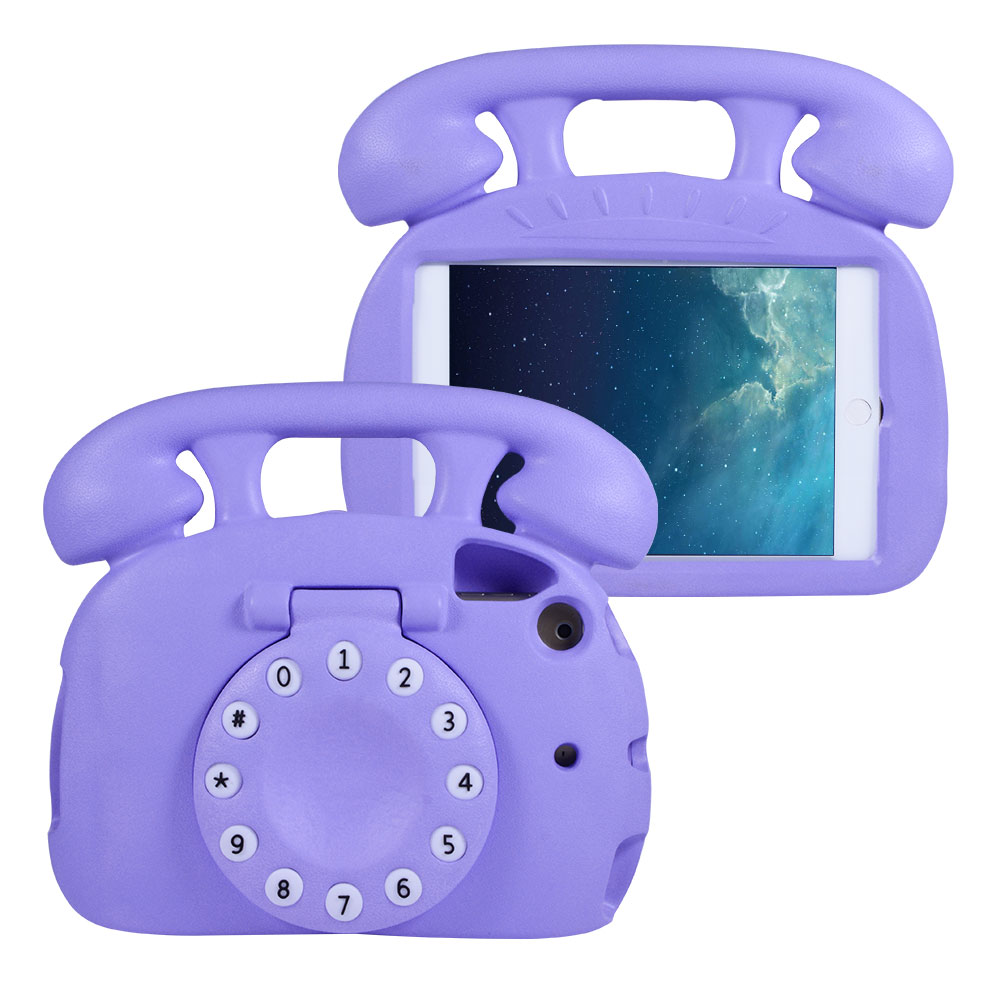 Telephone Design Stand Handheld EVA Case for iPad Mini 1/2/3/4