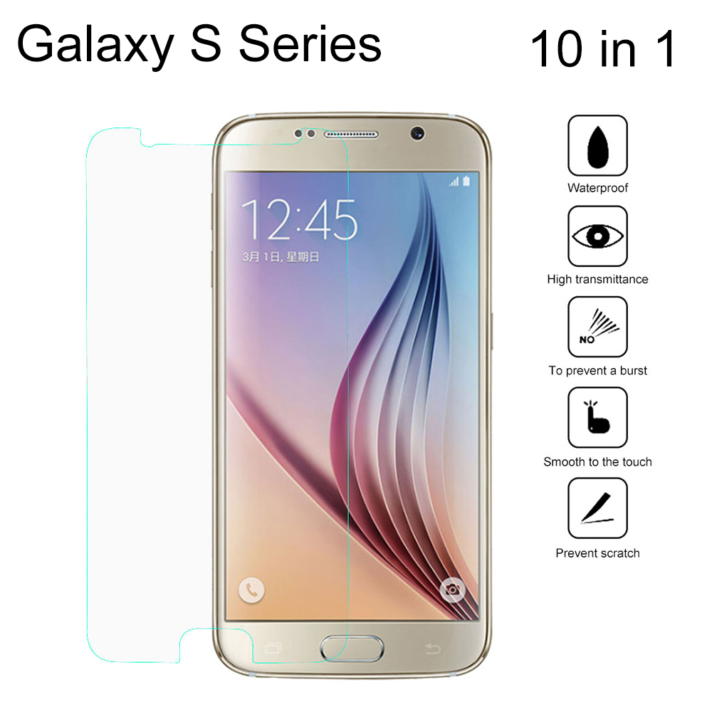 Ecooper 0.26mm Tempered Glass Screen Protector for Samsung Galaxy S5 Mini Series, 10pcs in a pack