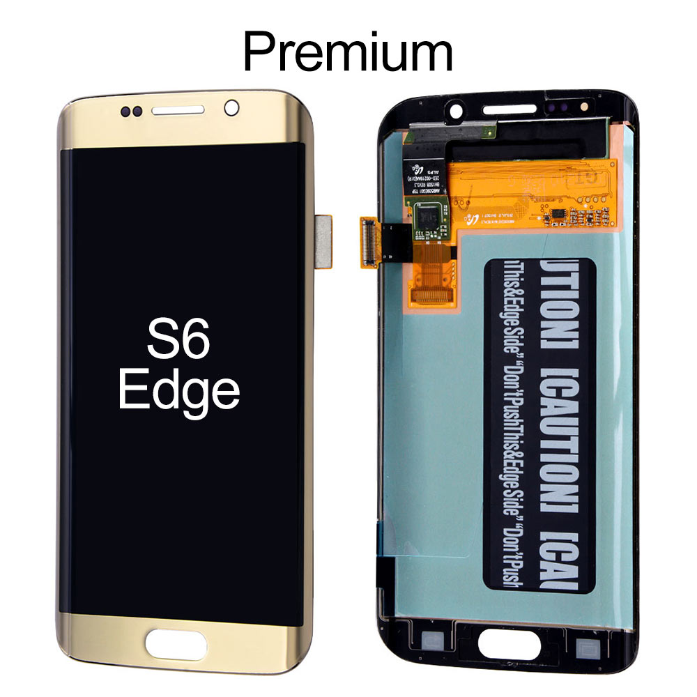 OLED Screen for Samsung Galaxy S6 Edge, OEM OLED+Premium Glass