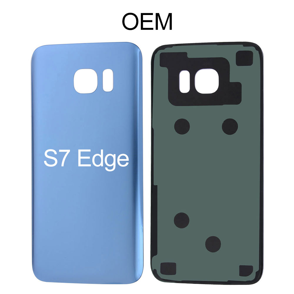 Back Cover with Sticker for Samsung Galaxy S7 Edge, OEM