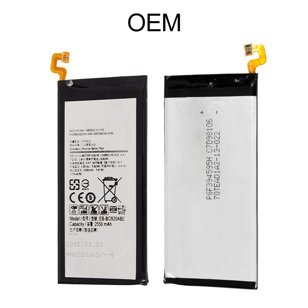 Battery for Samsung Galaxy S6 G920, Model#EB-BG920ABE, OEM, New