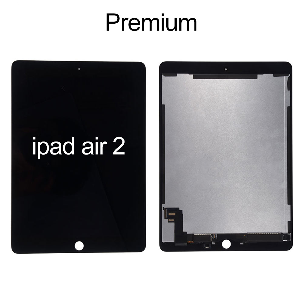 LCD with Touch Screen for iPad Air 2, OEM LCD+Premium Glass