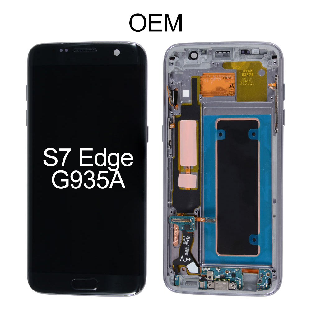 OLED Screen with Frame for Samsung Galaxy S7 Edge G935A/G935V, OEM