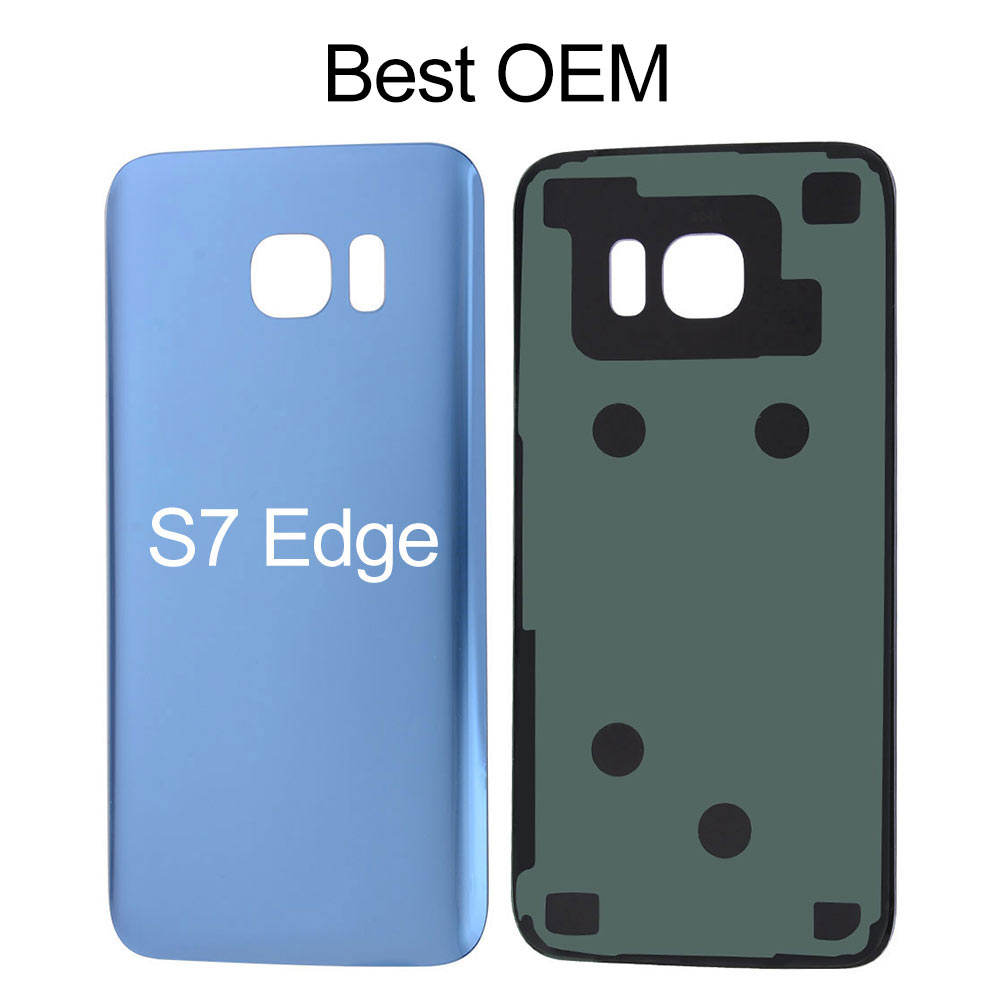 Back Cover with Sticker for Samsung Galaxy S7 Edge, Best OEM