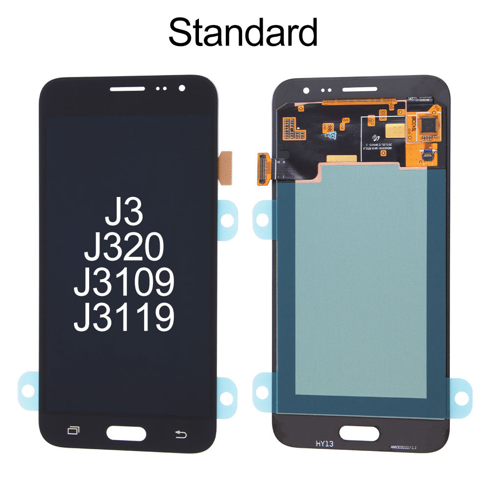 OLED Screen for Samsung Galaxy J3/J320/J3109/J3119, OEM OLED+Standard Glass