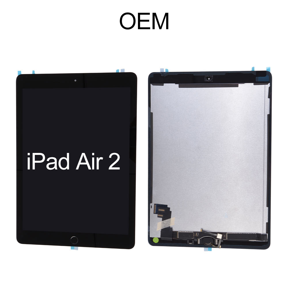 LCD with Touch Screen with Small Parts+Induction Flex for iPad Air 2, OEM