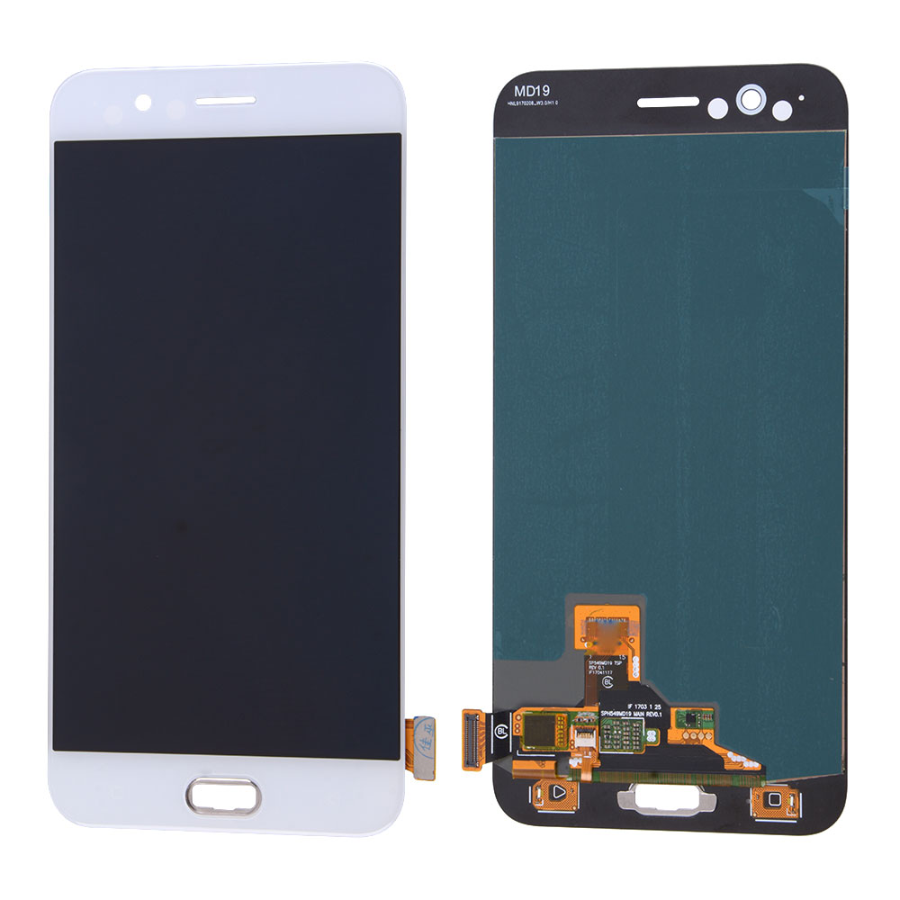 LCD/Touch screen Assembly for OPPO R11, OEM LCD+Premium glass, White