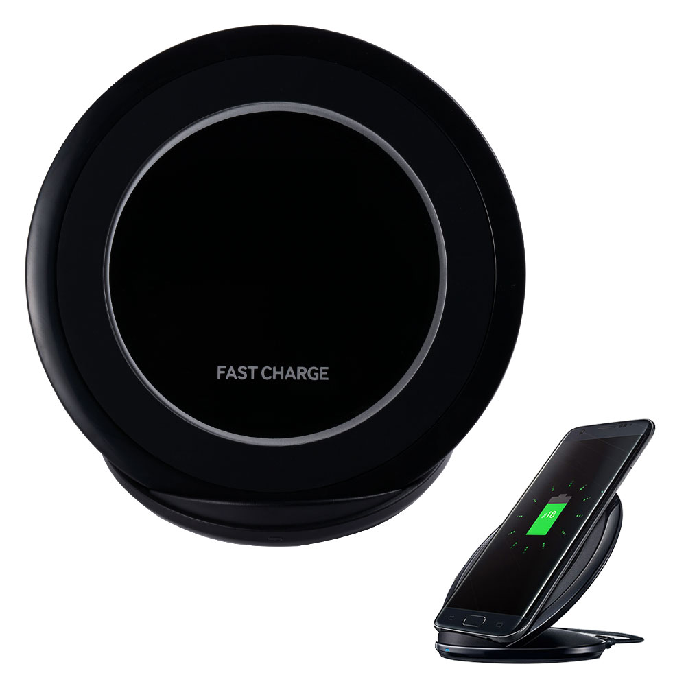 Fast Wireless Charging Stand for Samsung Qi-compatible devices, w/retail package
