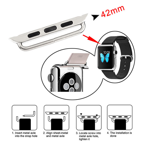 Watch Band Connector Kit for Apple Watch 42mm