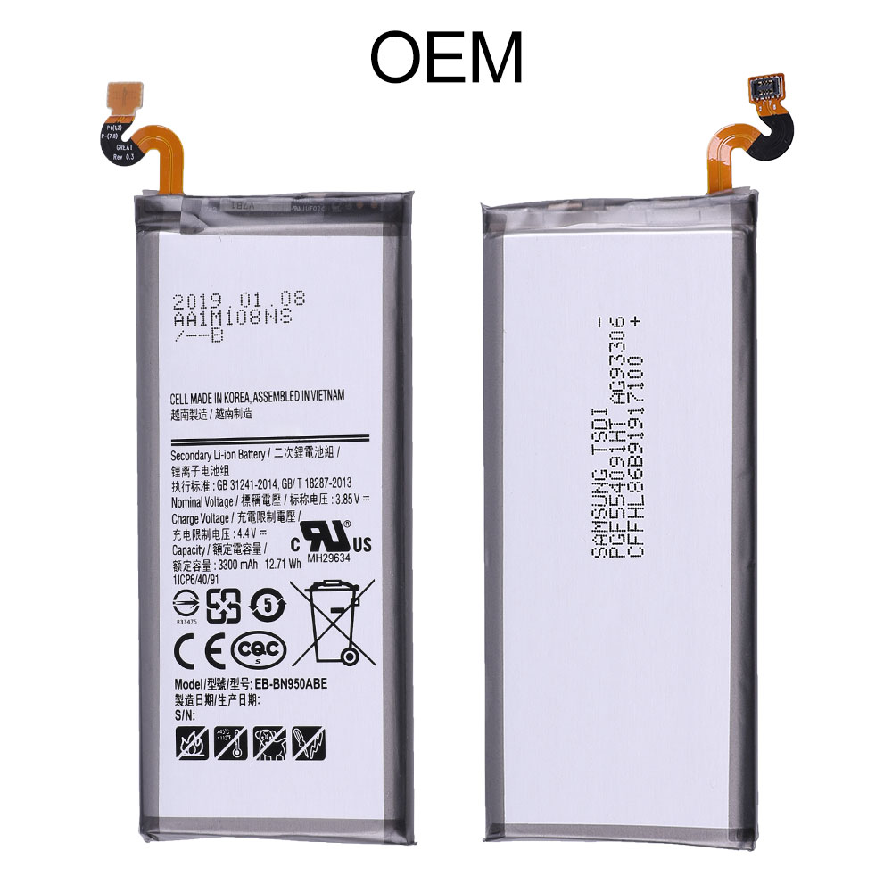 Battery for Samsung Galaxy Note 8, Model#EB-BN950ABE, OEM, New