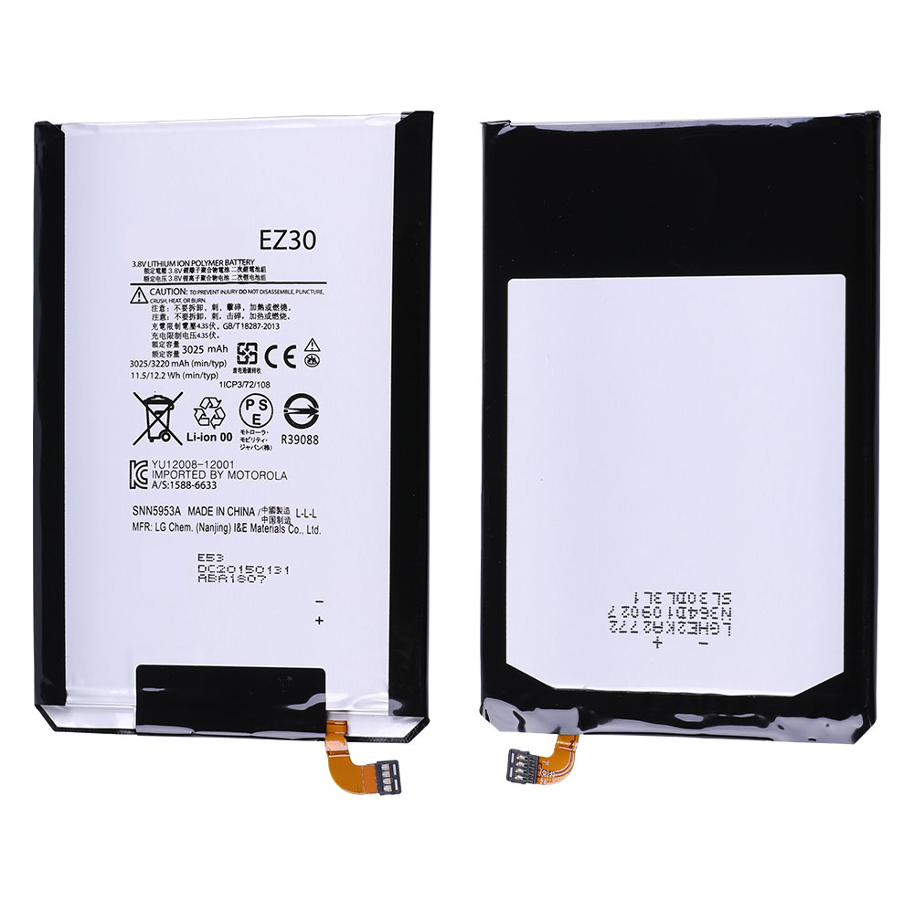 Battery for Motorola Nexus 6, Model#EZ30, OEM