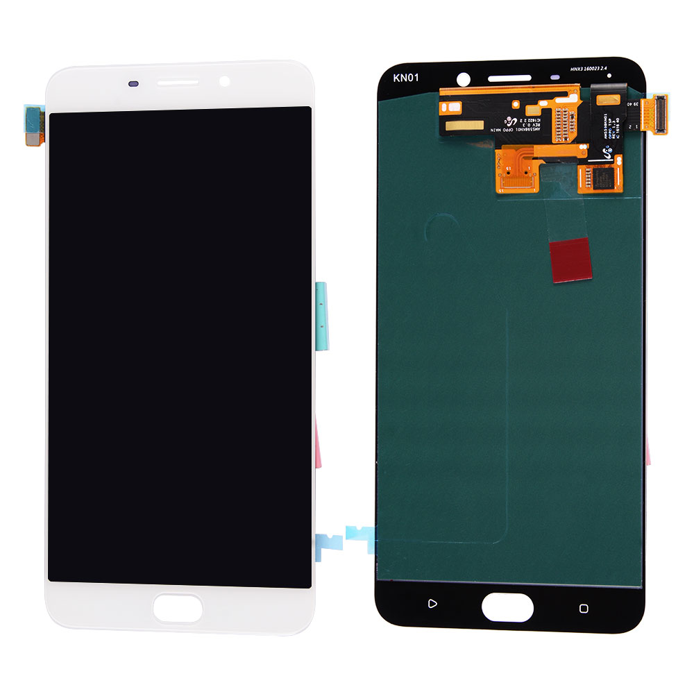 LCD/Touch Screen Assembly for OPPO R9 Plus, OEM LCD+Premium Glass, White