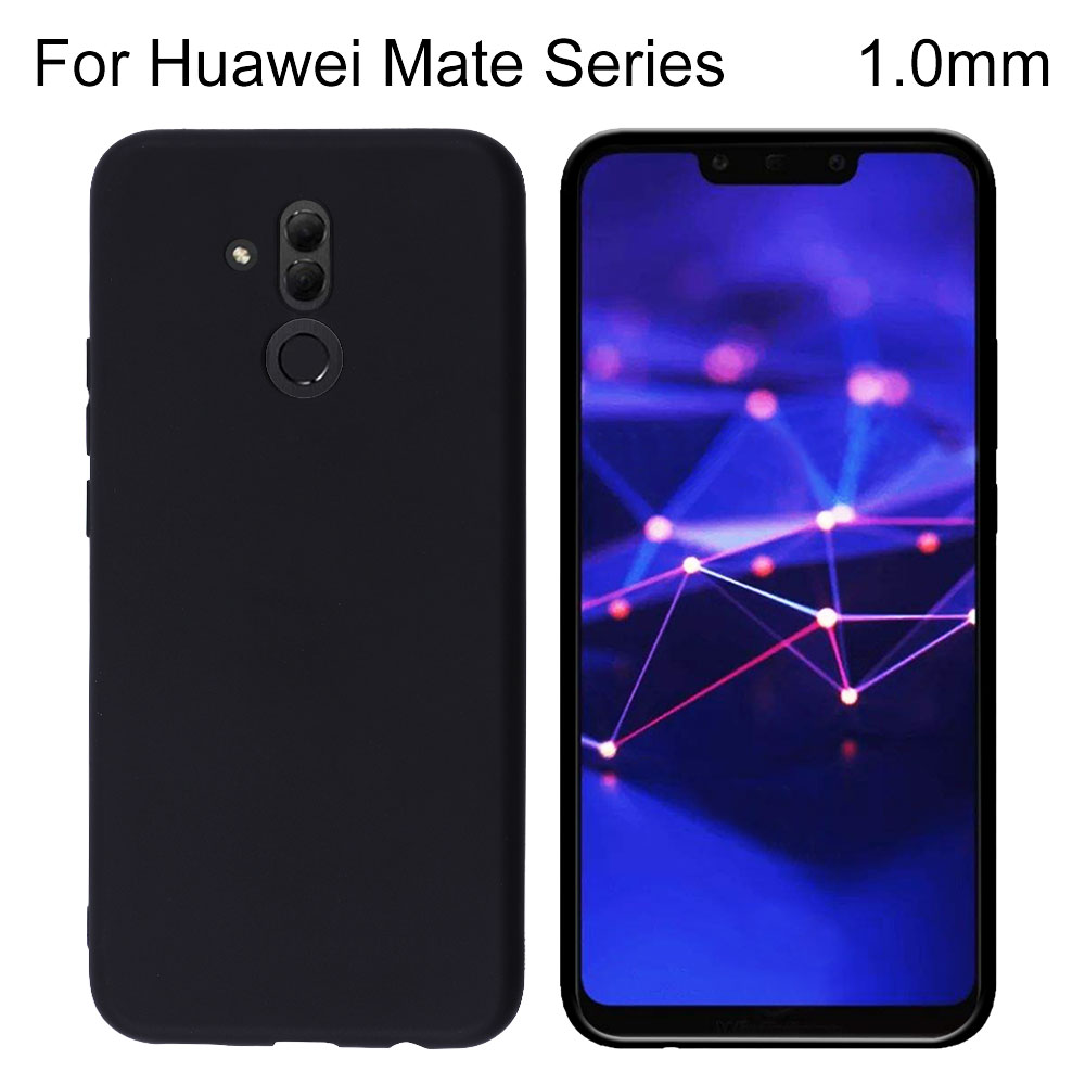 1.0mm True Colors Frosted TPU Case for Huawei Mate 20 Lite/Mate 20/Mate 10 Lite Series