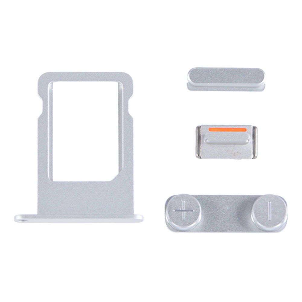 SIM Card Tray+Side Buttons for iPhone 5S/SE, OEM