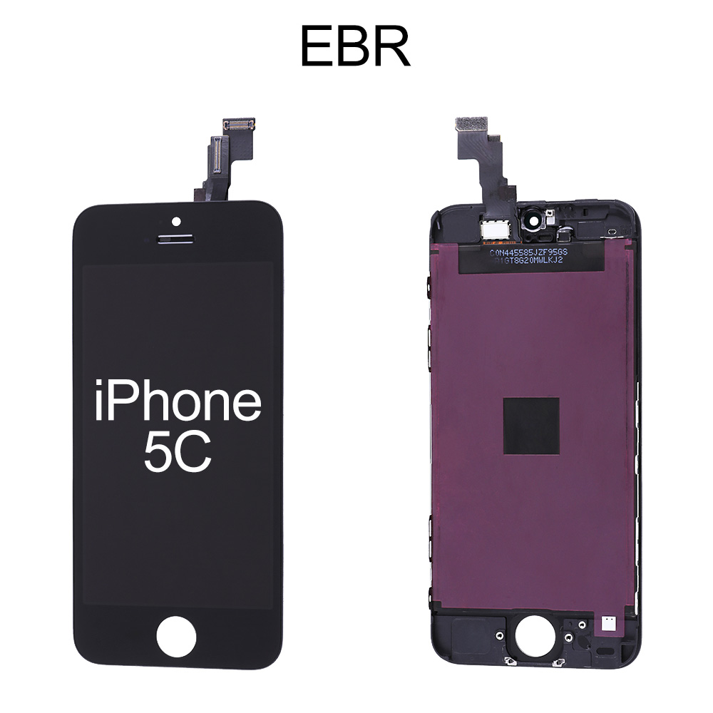 EBR LCD Screen for iPhone 5C, Black