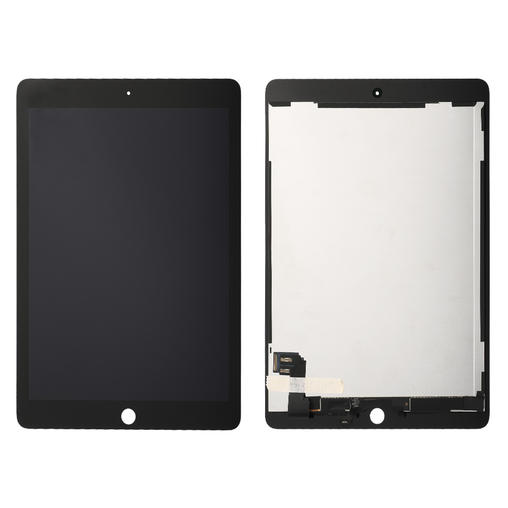 LCD with Touch Screen+Induction Flex for iPad Air 2, OEM LCD+Premium Glass