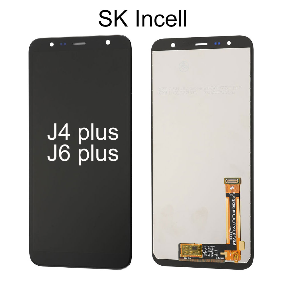SK Incell OEM LCD Screen for Samsung Galaxy J4 Core/J4+/J6+, Black