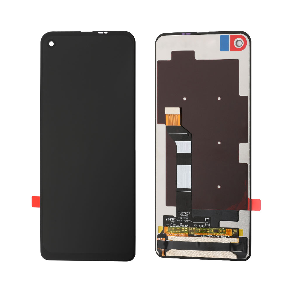LCD/Touch Screen Assembly for Motorola P50/One Vision/One Action, OEM, Black