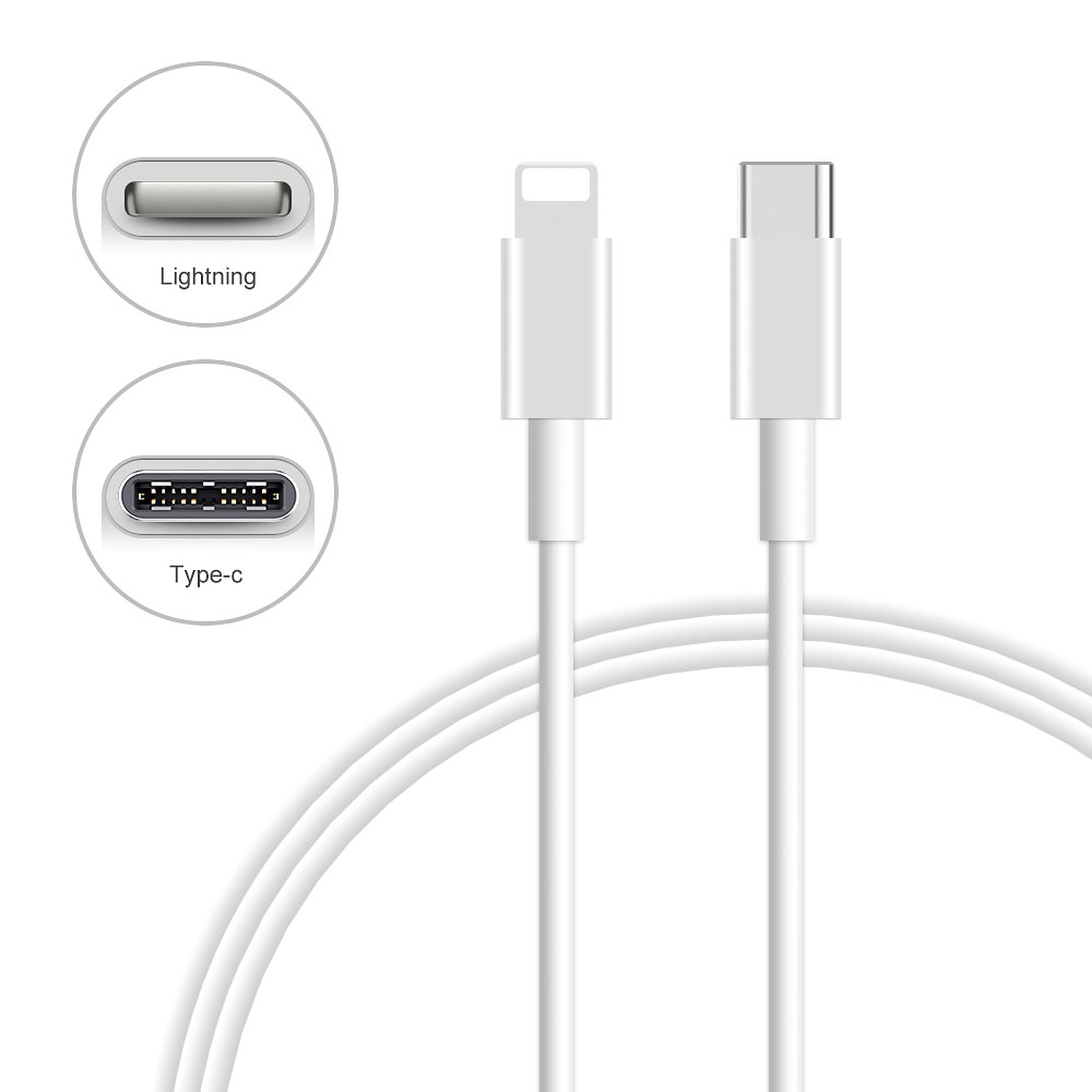 USB-C to 8 Pin Cable (1 m), Best OEM, w/retail package