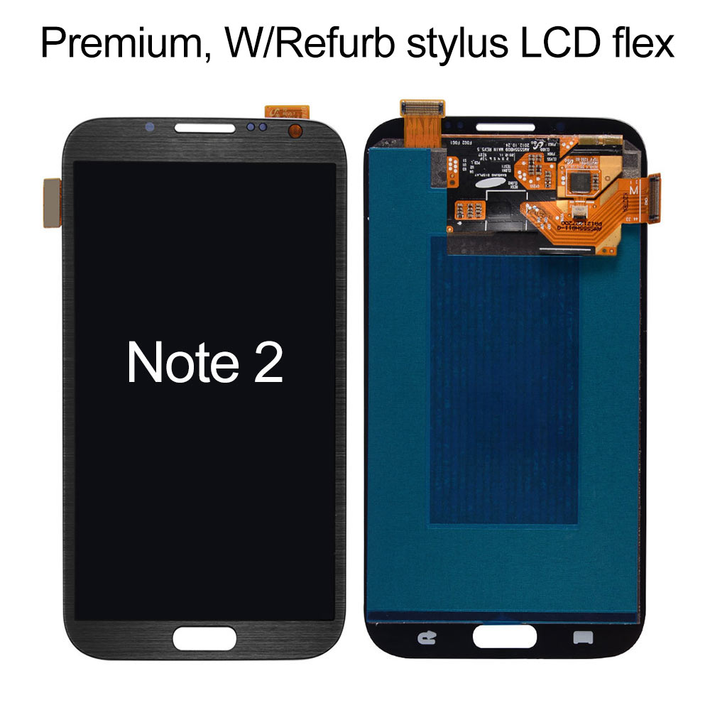 OLED Screen for Samsung Galaxy Note 2, OEM OLED+Premium Glass
