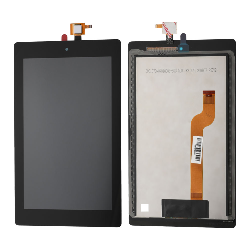 LCD/Touch Screen Assembly for Amazon Kindle Fire HD 7", Year 2019, OEM, Black