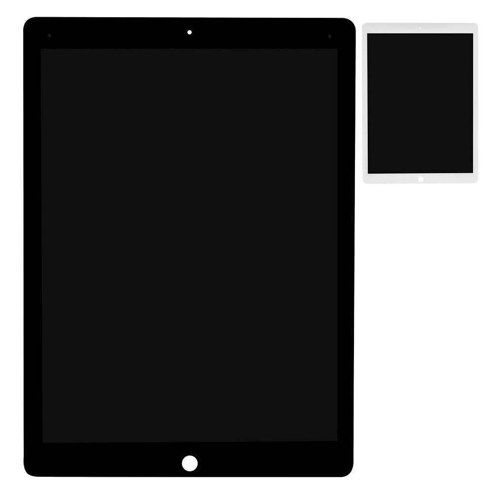 LCD with Touch Screen with Aftermarket Touch Flex and IC Connector for iPad Pro 12.9" 1st, OEM LCD+Premium Glass