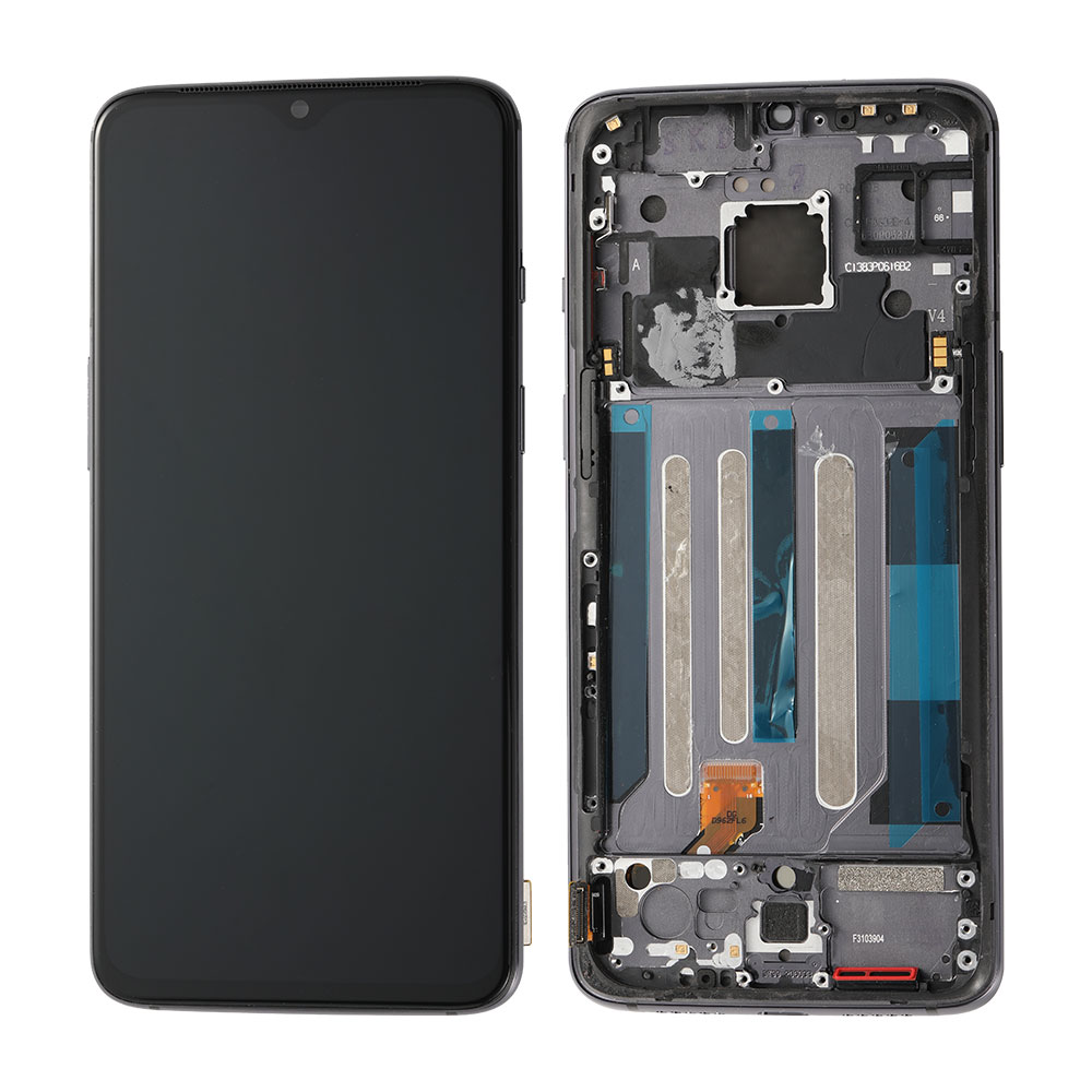 OLED Screen with Frame for OnePlus 7, OEM OLED+Premium Glass