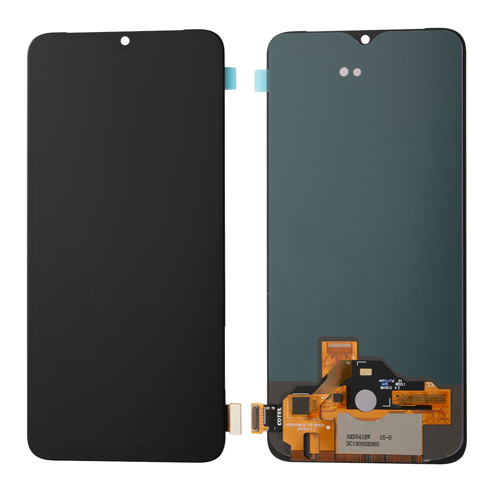 OLED Screen for OnePlus 7, OEM OLED+Standard Glass, Black (OEM Size)