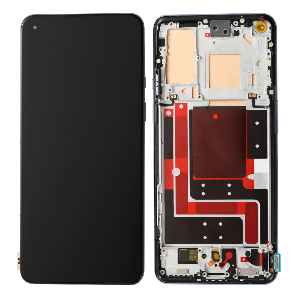 OLED Screen with Frame for OnePlus 9, OEM OLED+Premium Glass