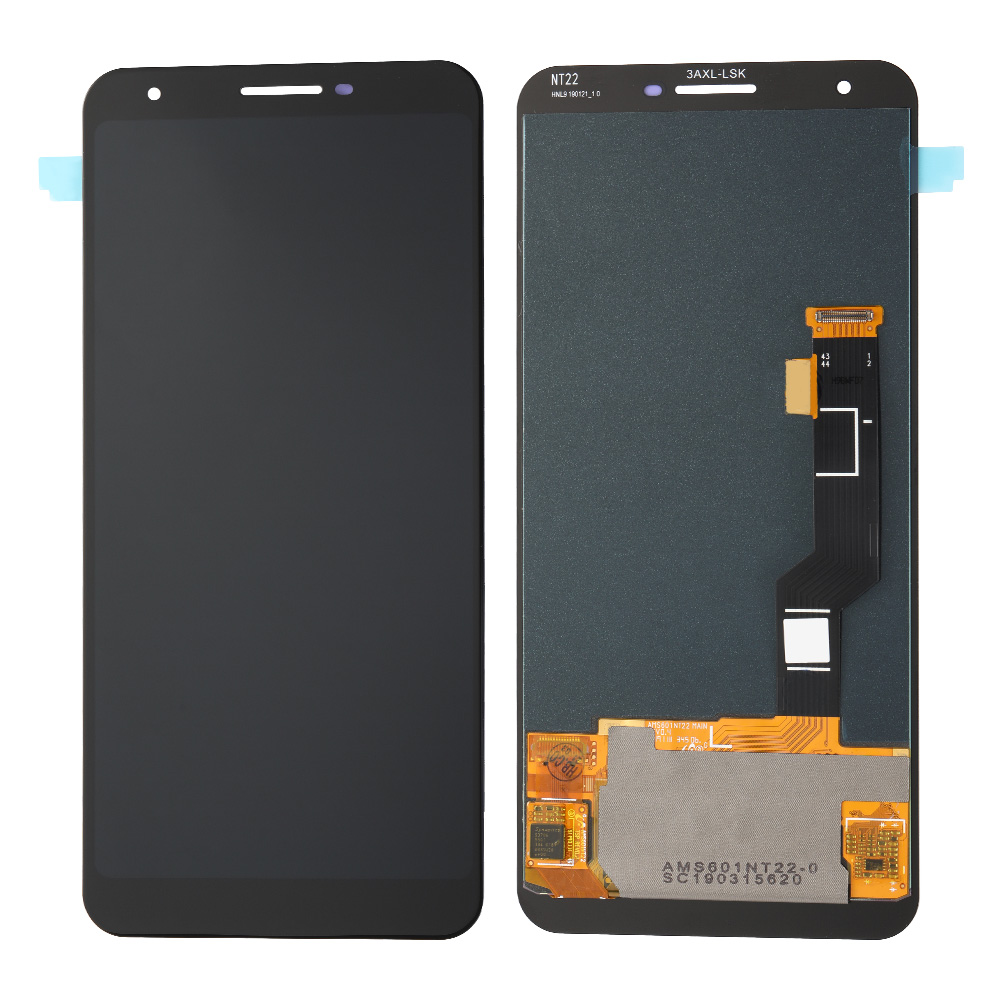 SM-LCD Screen for Google Pixel 3A XL, Aftermarket, Black