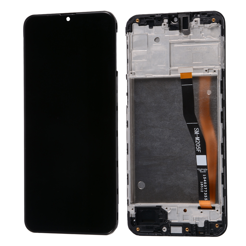SK Incell LCD Screen with Frame for Samsung Galaxy M20 (M205), Black
