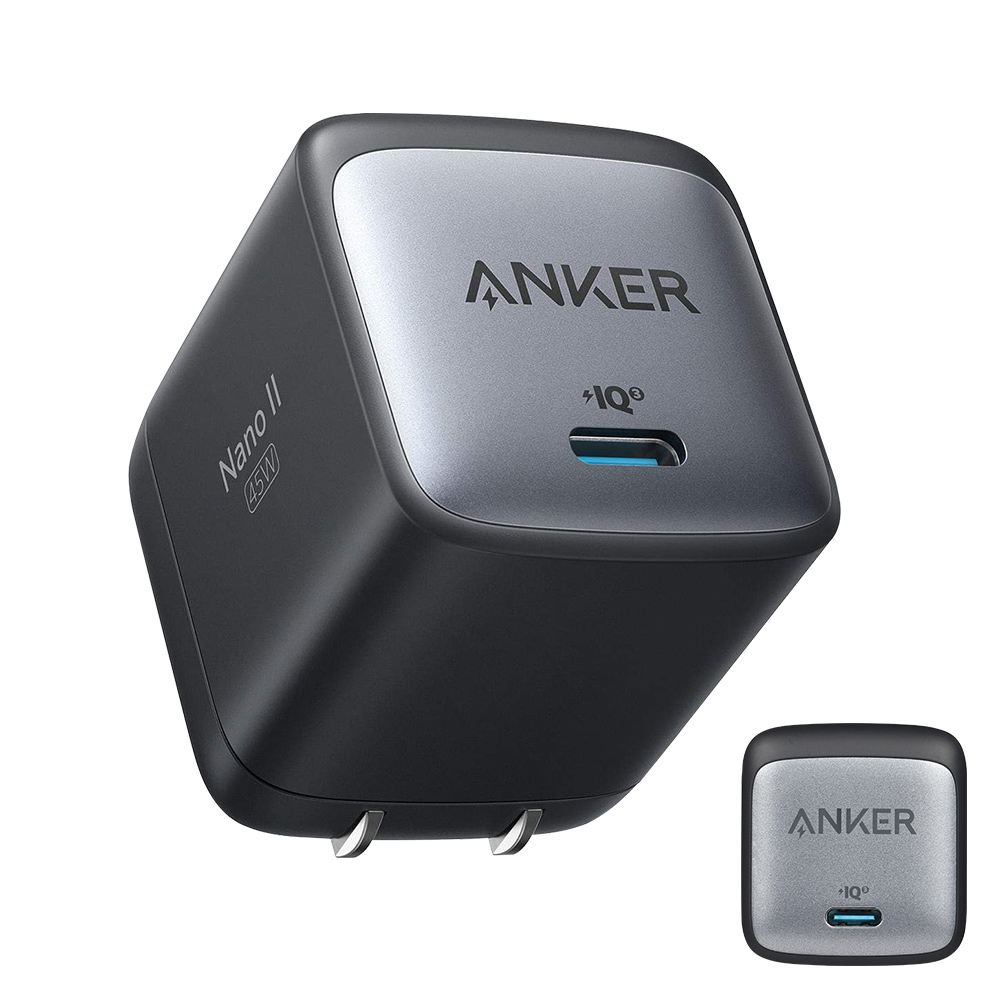 Anker Nano 45W USB-C (Type-C) GaN Fast Charge Power Adapter, China Standard Plug (A2664), w/retail package