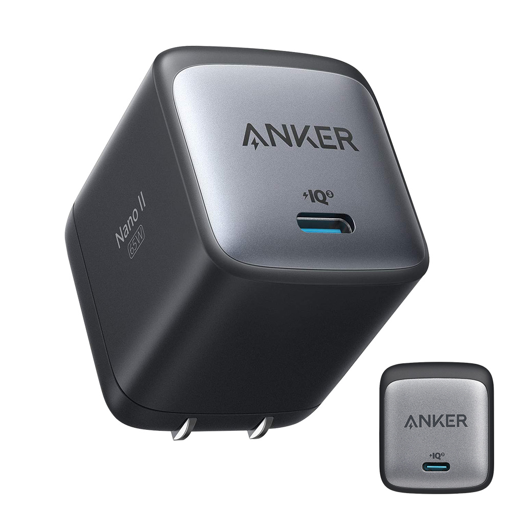 Anker Nano 65W USB-C (Type-C) GaN Fast Charge Power Adapter, China Standard Plug (A2663), w/retail package