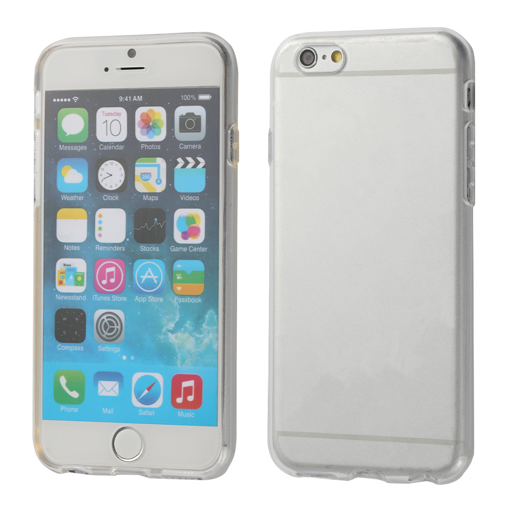 1.5mm Transparent TPU Case with Big Hole for iPhone 6/6S (4.7"), Clear