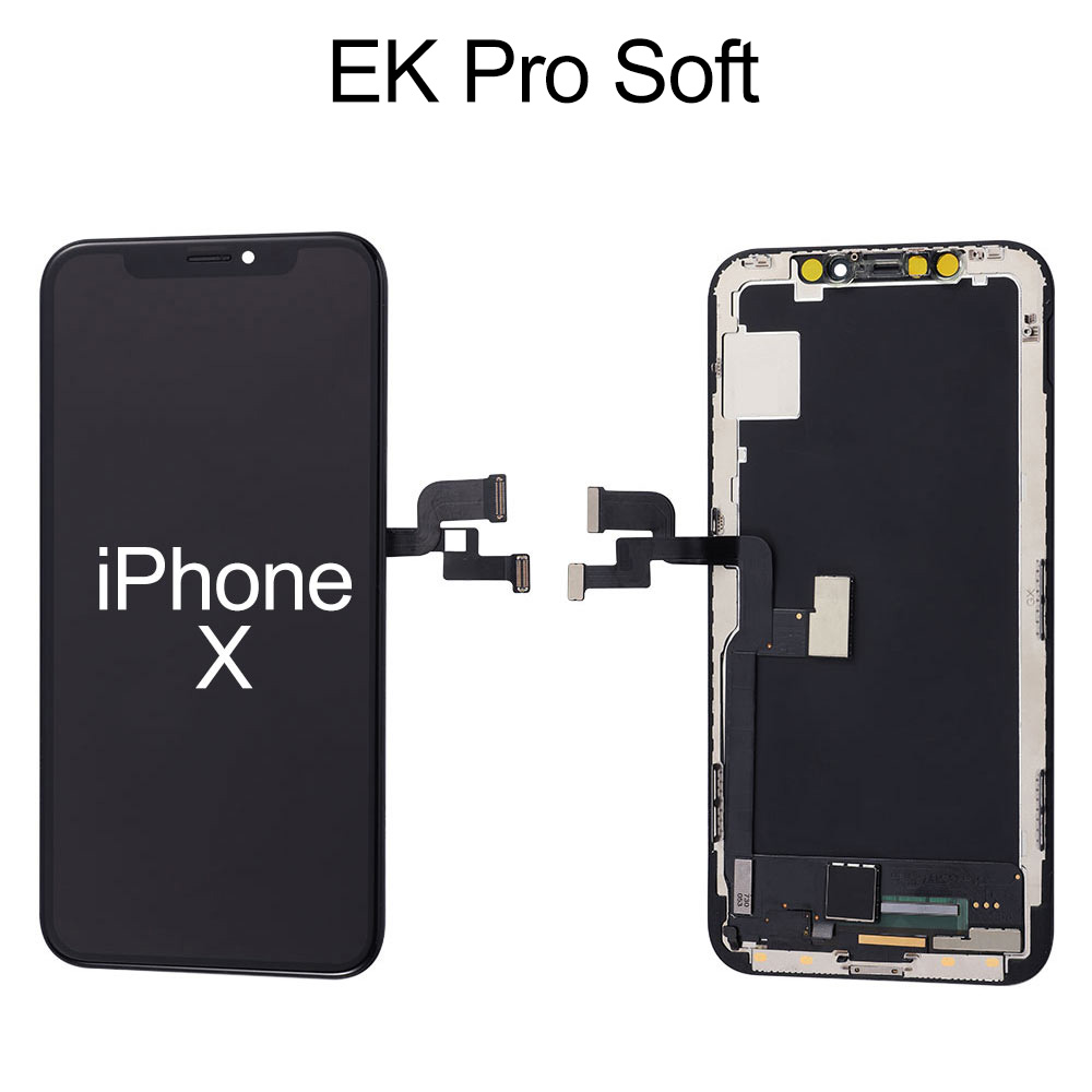  EK Pro Soft OLED  Screen for iPhone X (5.8"), Black