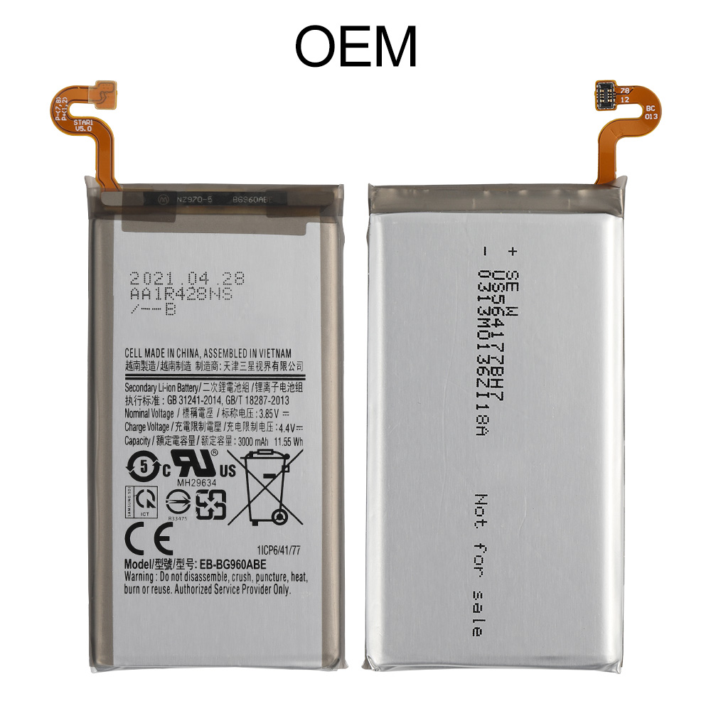Battery for Samsung Galaxy S9 G960F/G960N, Model#EB-BG960ABE, OEM, New