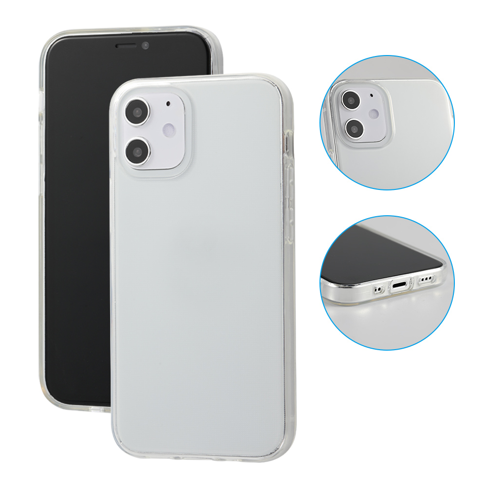 1.5mm Transparent TPU Case with Big Hole for iPhone 12 Mini (5.4"), Clear