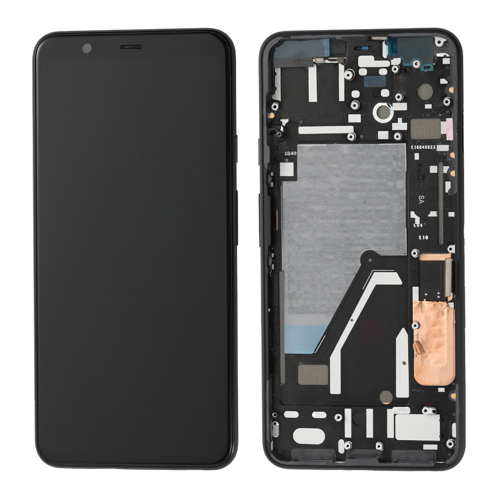 OLED Screen with Frame for Google Pixel 4 XL, OEM