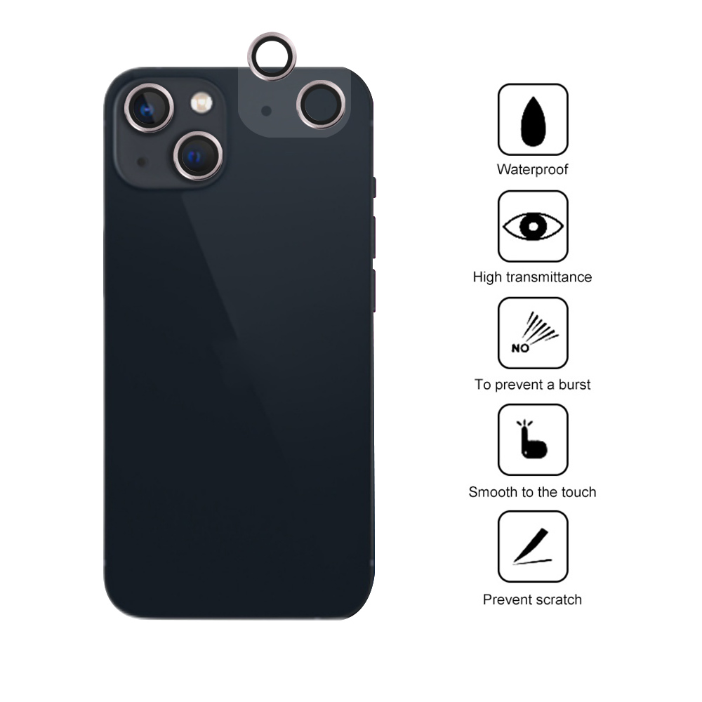 Hawkeye Camera Lens Sticker for iPhone 13 Mini (5.4")/13 (6.1"), w/retail package