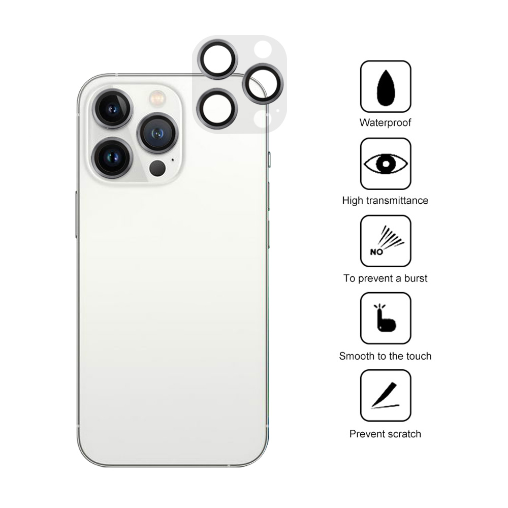 Hawkeye Camera Lens Sticker for iPhone 13 Pro (6.1")/13 Pro Max (6.7"), w/retail package
