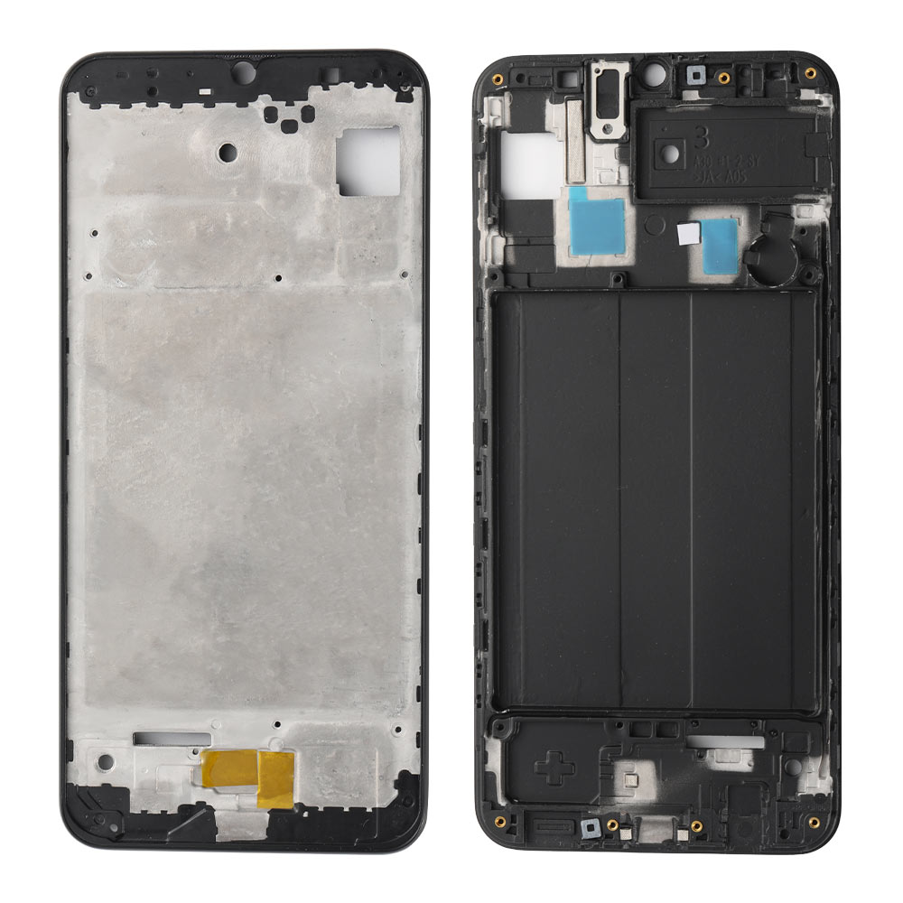 Front Frame for Samsung Galaxy A30(A305), OEM, Black