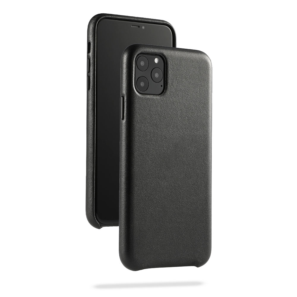 Leather Case with Microfiber Lining for iPhone 11 (6.1")/11 Pro (5.8")/11 Pro Max (6.5"), Standard, No Logo