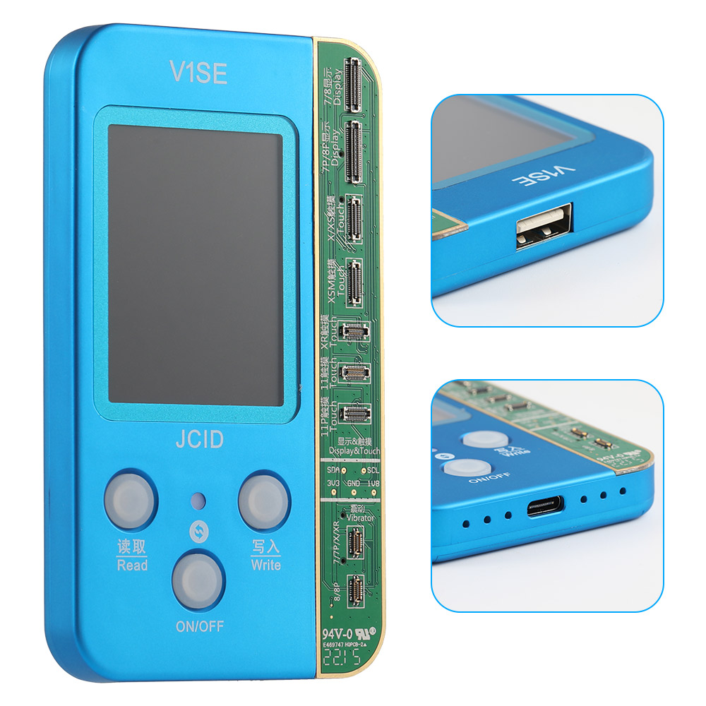JC-V1SE Multifunction Programmer with True tone detection board ONLY for iPhone 8-12 Pro Max, w/retail package